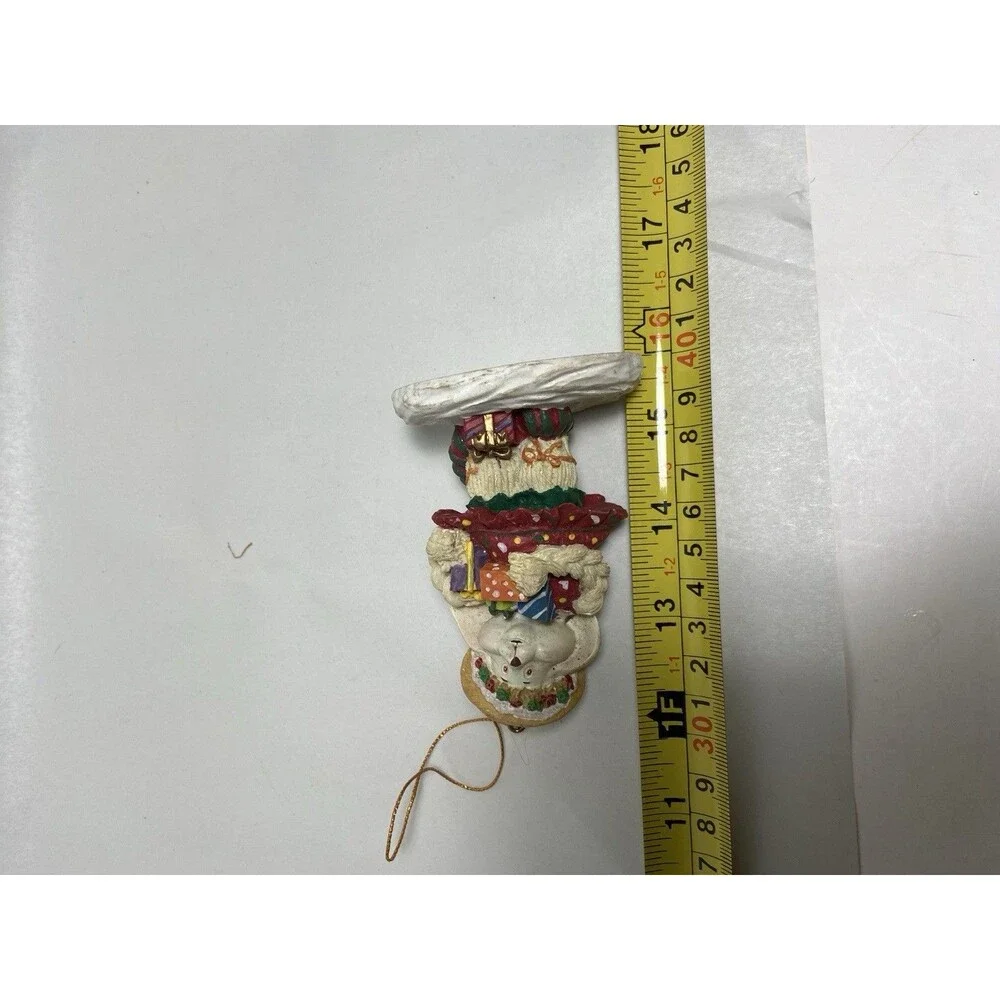 House of Lloyd Christmas Around World Ornaments Rabbit Girl  With Presents